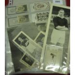 Manchester Utd, a collection of 49 cigarette and trade cards to include Taddy Prominent Footbalelrs
