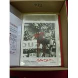Liverpool, a superb rare collection of 34 autographs, glossy prints, a limited edition of 96 per car