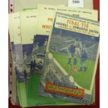 FA Cup Finals, a collection of 19 football programmes, 1952, 1954 to 1970 includes the 1970 Replay