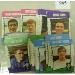 1967 A&BC Trade Cards, Star Players, number 1-55, a complete set of cards in very good condition