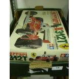Formula One, Motor Racing, a superb Ferrari 312T Model Kit, produced by Tamiya in Japan, this is fro