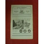 1935/36 Celtic v Ayr Utd, a programme from the game played on 18/04/1936