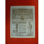 Everton v Bolton, a programme from the game played on 22/01/1936, in good condition