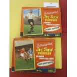 A collection of two Jigsaw puzzles, from the Berwick Series of Famous Footballers, Stan Mortensen