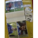 Cardiff City, a collection of 200 signed 6" x 4" colour photographs, plain back, including Earnshaw,