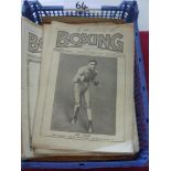 Boxing, a collection of 38 of the Weekly newspaper/magazine, published from 1934 to 1939