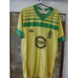 1986 Runcorn AFC, FA Trophy Final, a match worn shirt shirt as worn by Number 11, Frank Carrodus,