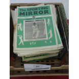 Sporting Mirror, a collection of the Weekly Magazine, includes a Bound Volume from 1949/50 and