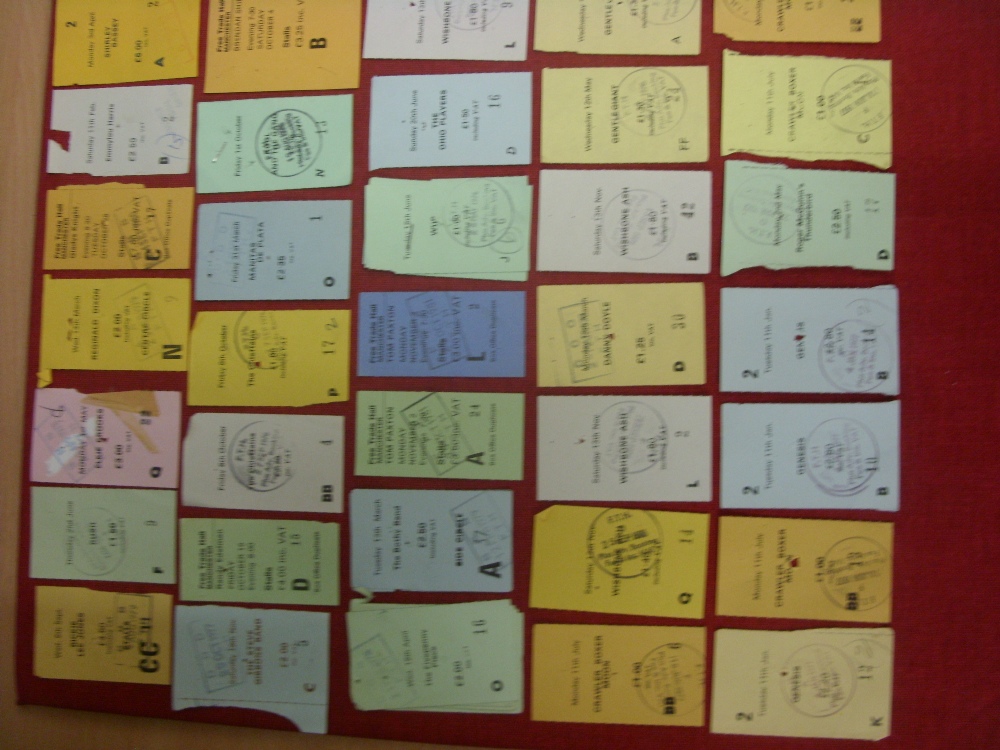 Pop Music Memorabilia, a collection of over 170 ticket stubs from Pop Concerts held at the - Image 7 of 14