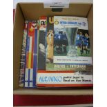 UEFA Cup Finals, a collection of 30 football programmes, 1972 both legs, 1973 at Liverpool, 1974