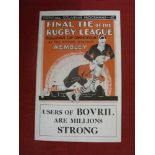 1934 Rugby League Cup Final, Widnes v Hunslet, a programme from the game played at Wembley on 05/