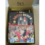 Manchester Utd, a collection of 81 home football programmes, in very good condition, from various