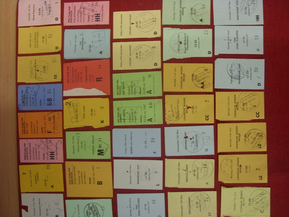 Pop Music Memorabilia, a collection of over 170 ticket stubs from Pop Concerts held at the - Image 8 of 14