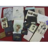Autograph Albums, A collection of Fifteen Albums (various sizes), Containing many Pencil/Pen