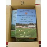 Cricket, the following 5 hardback books are from the County Cricket Clubs, Historical Series,