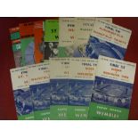 Rugby League Cup Finals, a collection of 12 programmes in various condition, 1955, 1958 to 1966,