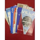 Birmingham City, a nice collection of 21 football programems, all with tickets, Homes (13), Aways (