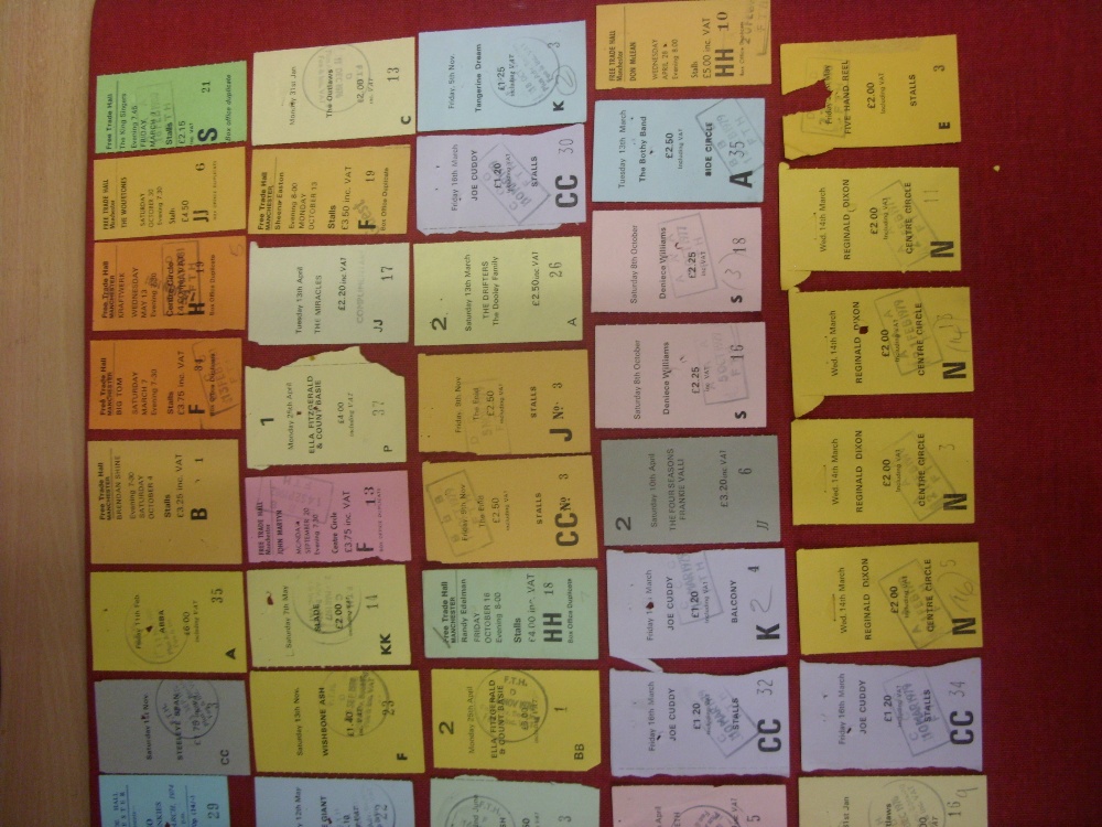 Pop Music Memorabilia, a collection of over 170 ticket stubs from Pop Concerts held at the - Image 5 of 14