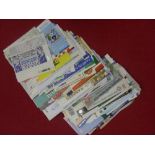 A collection of 215 football match tickets, from Accrington Stanley to the UEFA Champions League,