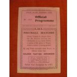 1931/32 Rugby League, Wigan v Hull KR, a programme from the game played on 01/08/1932