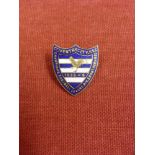 1935/36 Coventry City, a blue/white shield style enamel badge. Champions, Division 3 South, in