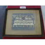 c1930 Queens Park Rangers, a large team group framed and glazed picture produced by Wilkes & Co West