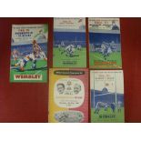 Rugby League Cup Finals, 1950 to 1953 inclusive, a collection of 4 programmes for games played at
