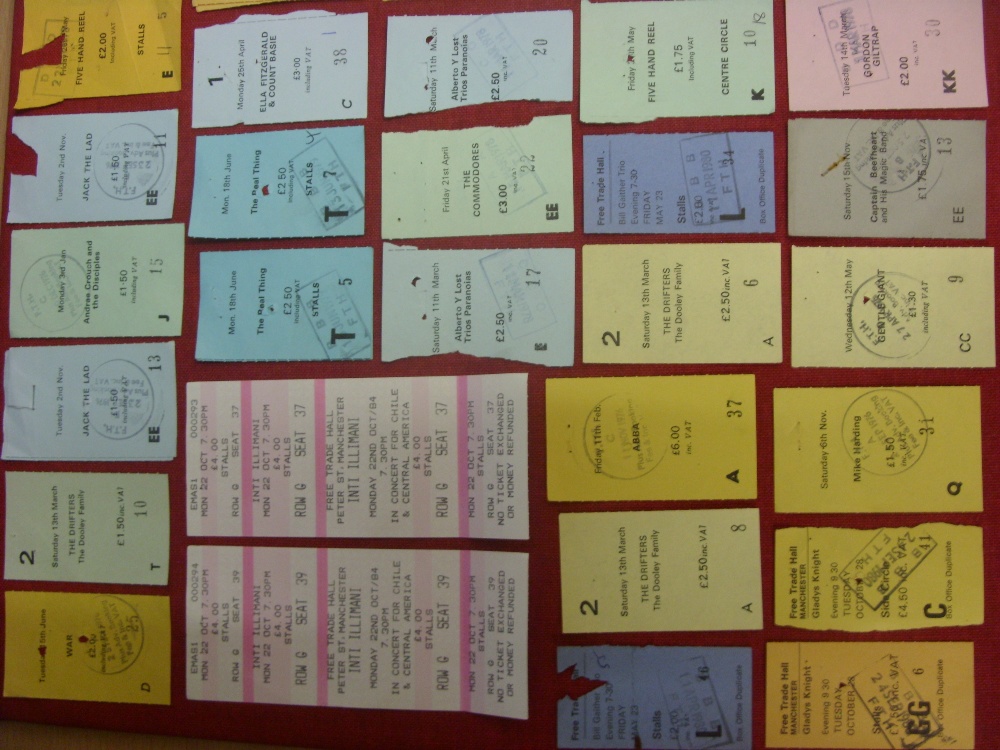 Pop Music Memorabilia, a collection of over 170 ticket stubs from Pop Concerts held at the - Image 10 of 14