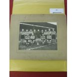 1953/54 Wolverhampton Wanderers, League Champions, an autographed large photograph, laid down to the