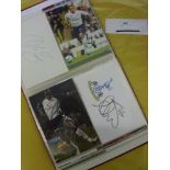 Tottenham Hotspur, a collection of 120 signed photographs/white cards, all different, with a wide