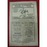 1938/39 Bolton v Preston, a programme from the game played on 26/12/1938. This triple edition