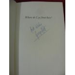 1981 George Best, an autobiography, a signed copy of his book, signed 'Best Wishes George Best',