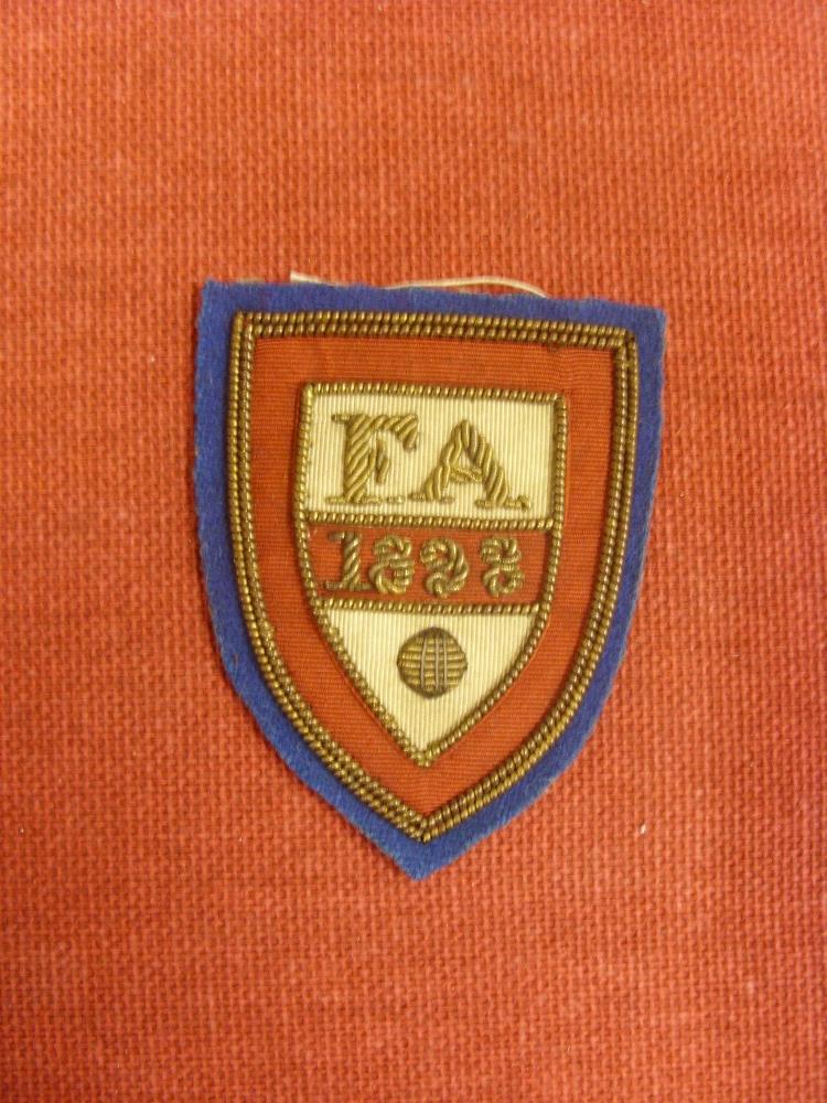 1898 FA Cup Final, Nottingham Forest v Derby County, a Football Association Stewards Badge as