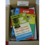 Football League Cup Finals, a collection of 49 football programme from 1967 to 2014, includes