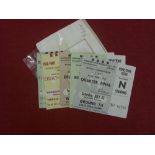 1966 World Cup, a collection of 9 football match tickets in very good condition, three games at