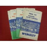 FA Cup Finals, a collection of 7 football programmes from the games played from 1953 to 1959