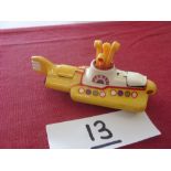 Pop Music/Toy Memorabilia, The Beatles, Yellow Submarine by Corgi Toys, unboxed but complete