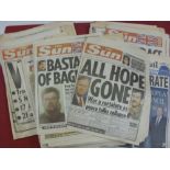 Newspapers, A collection of Sixty (60) Newspapers Full Editions, from the 1970's to 1990's, Both