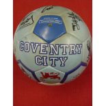 1992/1993 Coventry City, An Autographed Coventry City Football, Hand signed by approx. Twenty Two (