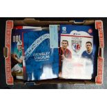 A good collection of 80 football programmes from big match to include European Matches,