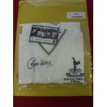 1984 UEFA Cup Final, an autographed Tottenham replica shirt, signed by the captain and goalscorer,