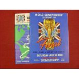 1966 World Cup Final, England v West Germany, a programme from the game played at Wembley on 30/07/