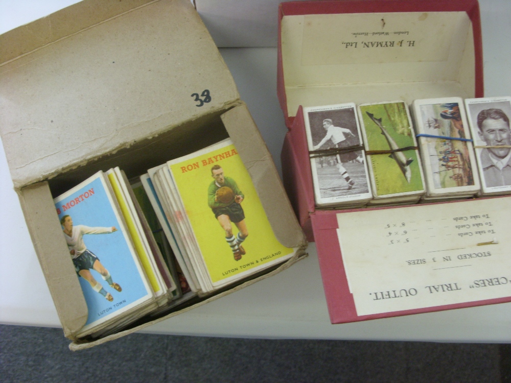 A collection of Trade & Cigarette Cards, included are over 160 A&BC Football Cards from the