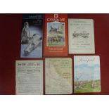 Horse Racing, a collection of 6 race cards, including 05/04/1946 Grand National at Aintree (