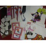 Pop Music Memorabilia, The Beatles, a very rare collection of notepaper and envelopes, all