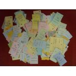 Pop Music Memorabilia, a collection of over 170 ticket stubs, for Pop Concerts held at the