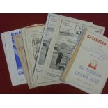 A collection of 50 football programmes from the 1950's onwards, including Crystal Palace Reserves,