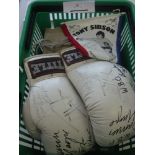 Boxing, a collection of items to include, Books, Programmes, Boxing News, Photographs, Autographs,