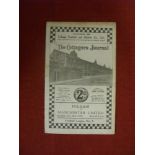 1937/38 Fulham v Manchester Utd, a programme from the game played on 30/10/1937