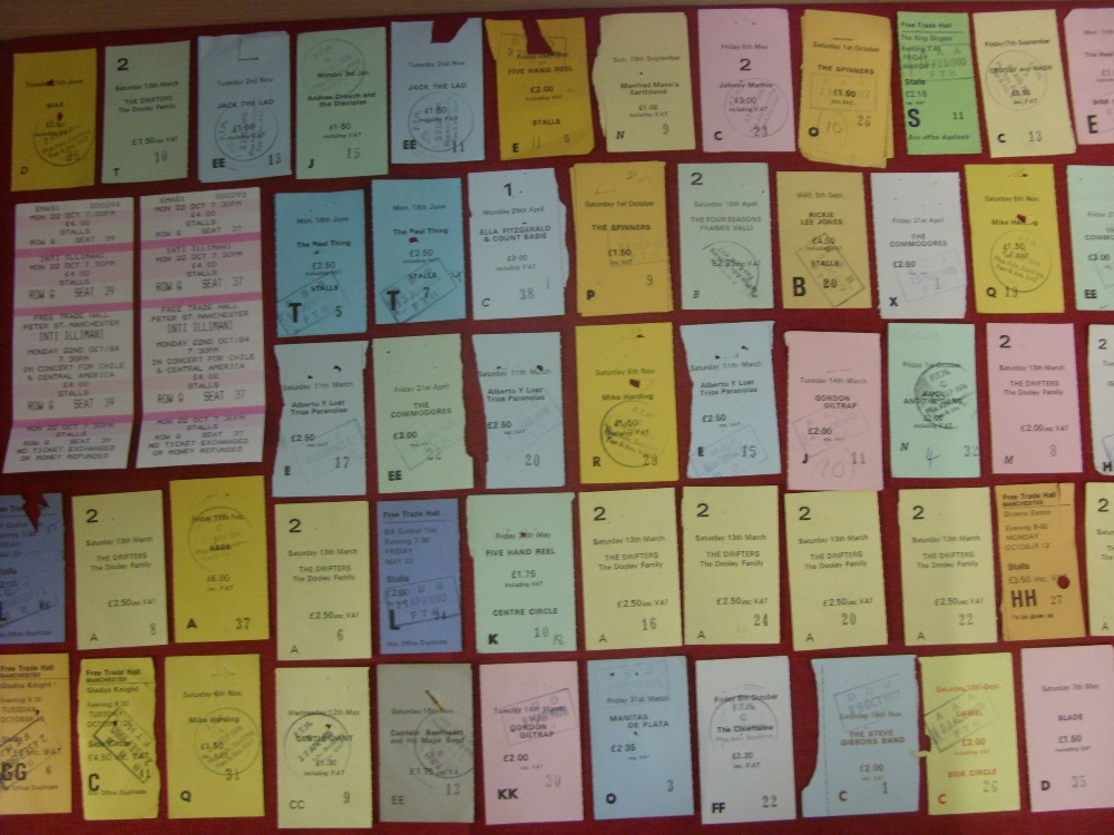 Pop Music Memorabilia, a collection of over 170 ticket stubs from Pop Concerts held at the - Image 9 of 14